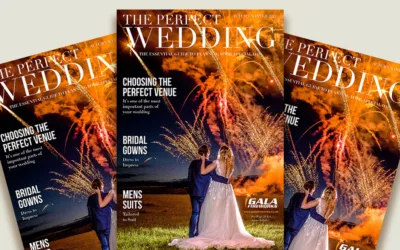 A published wedding photographer – my first feature in The Perfect Wedding magazine 2022