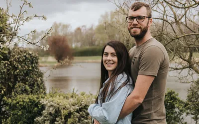 Candid Engagement Photography session at Hall Farm Hotel – Becky & Benn