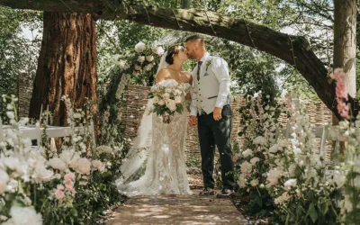 Beautiful Woodland Hirst Priory Wedding – Claire & John