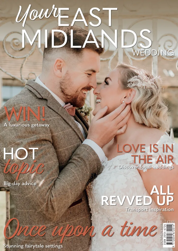 The wedding cover of your East Midlands magazine.