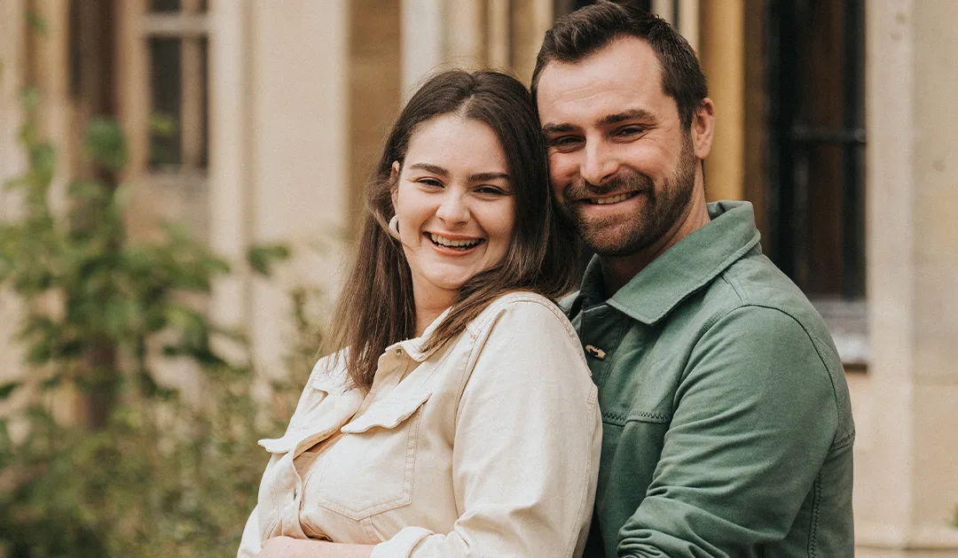 A Fun & Breezy Engagement Session at Rushton Hall, Kettering – Adair & Katie