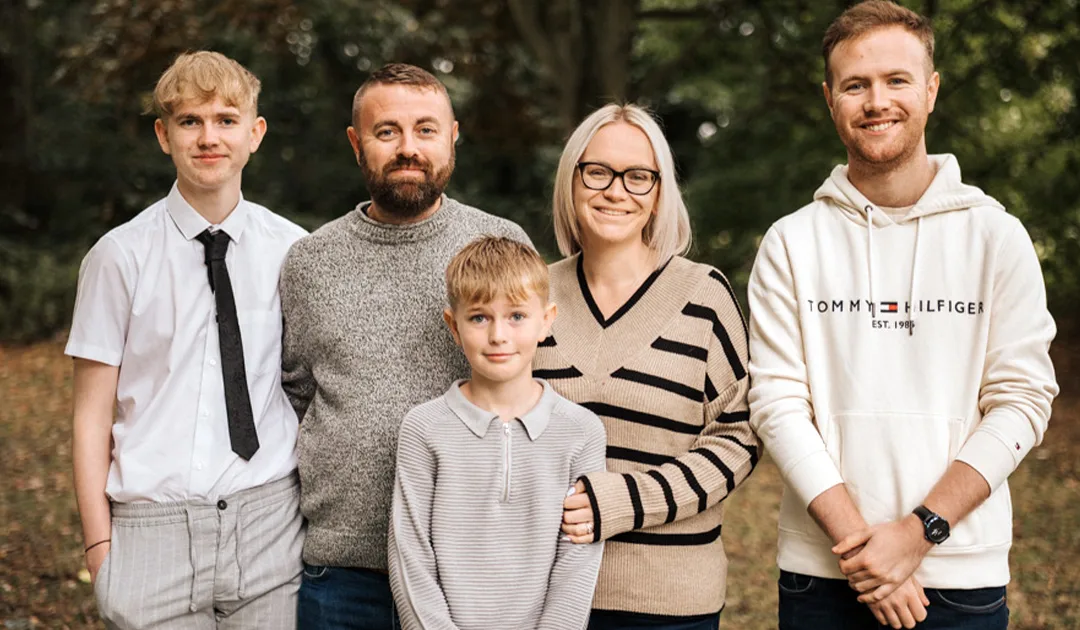 Family Photoshoot at Weelsby Woods with Darren’s Family