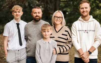 Family Photoshoot at Weelsby Woods with Darren’s Family