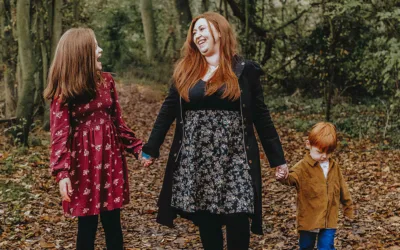 Family Photoshoot in Weelsby Woods – Stacey & Her Kids